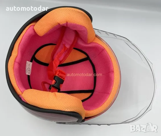 Отворена детска мото каска скутер мотопед, снимка 6 - Аксесоари и консумативи - 50007379