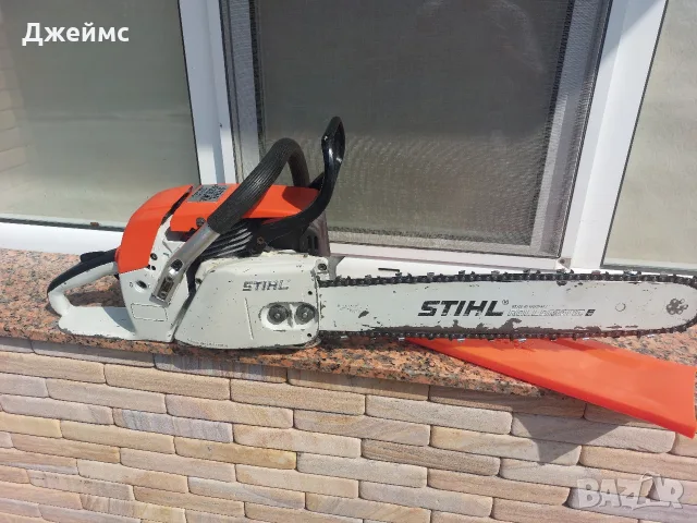 Резачка Stihl 038AV electronic quickstop , снимка 6 - Градинска техника - 55920399