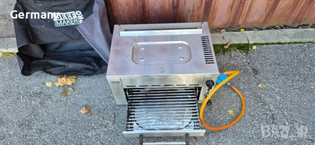 немска скара барбекю принцесник фурна за пица на газ, снимка 2 - Печки, фурни - 52389006