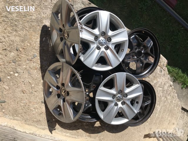ОРИГИНАЛНИ МЕТАЛНИ ДЖАНТИ С ОРИГИНАЛНИ ТАСОВЕ ЗА ФОЛКСВАГЕН ПАСАТ, снимка 6 - Гуми и джанти - 41904241