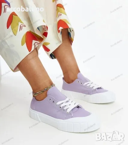 Дамски платнени маратонки Eduard, 6цвята , снимка 10 - Маратонки - 50416847