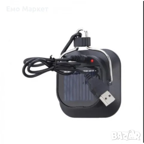 Лампа с карабинер, соларно презареждаща се батерия, ярка LED светлина , снимка 11 - Соларни лампи - 49123831