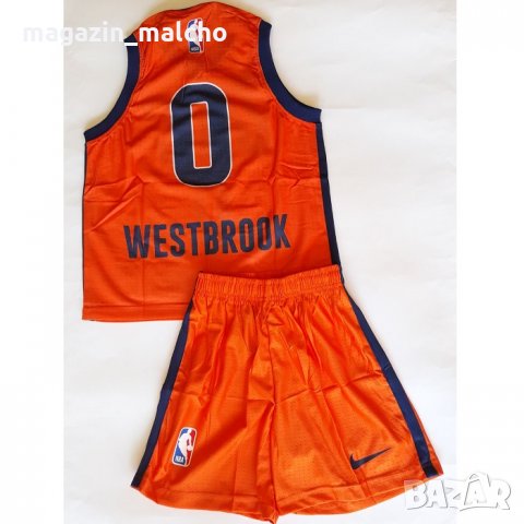 ДЕТСКИ БАСКЕТБОЛЕН ЕКИП – NBA OKC WESTBROOK 0; размери: 128 см., снимка 2 - Баскетбол - 33875591