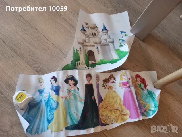 Стикери за стена принцеси, футбол, пони, цветя, снимка 4 - Други - 49568970