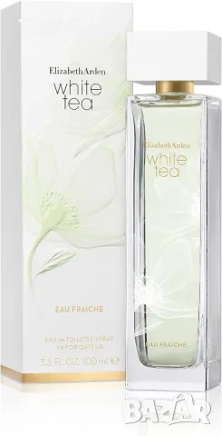 Elizabeth Arden White Tea Eau Fraiche (100 ml) цитрусов флорален аромат, луксозен парфюм за жени, снимка 7 - Дамски парфюми - 49866159