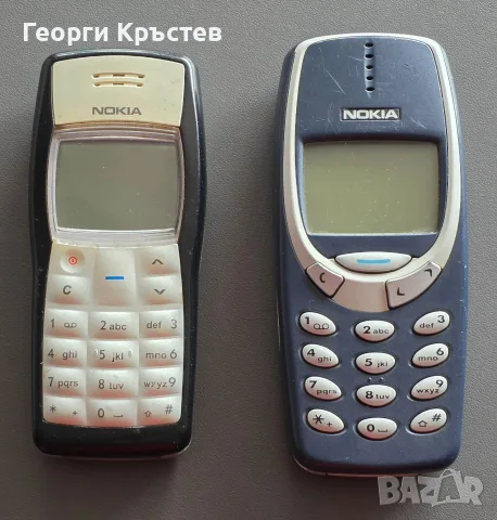 Nokia 1100 и 3310 - без батерии и зарядни