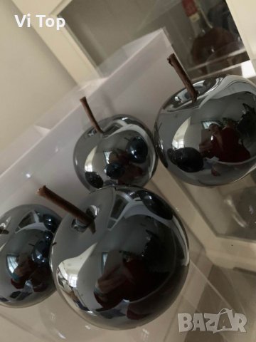 Декорация- ябълки 8 см в ,и гъбки 15см, снимка 5 - Декорация за дома - 34559060