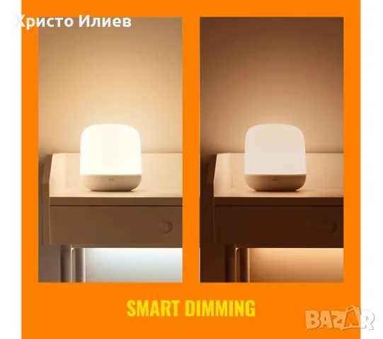 LED настолна смарт лампа Wiz Hero full color RGB WiFi осветление 2200-6500K димируема, снимка 6 - Настолни лампи - 56093298
