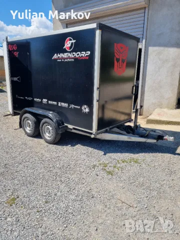 Двуосно ремарке куфар, снимка 1