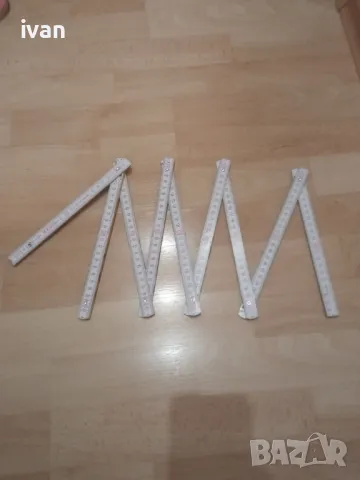 сгъваем дърводелски метър 2 метър фело, снимка 4 - Други инструменти - 48429001