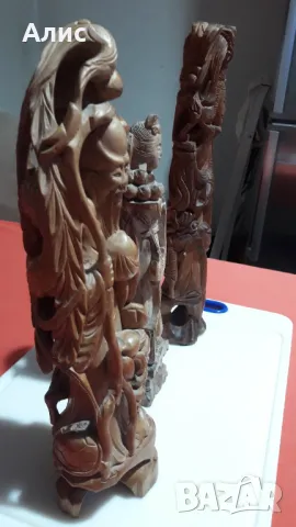 дървени статуетки - дърворезба, снимка 6 - Статуетки - 49169937