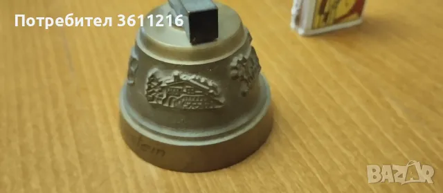 Камбанка от Лихтенщайн, снимка 4 - Антикварни и старинни предмети - 48070972