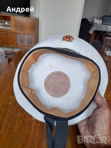 Стара Фуражка,Шапка Черноморски Флот, снимка 8 - Антикварни и старинни предмети - 52066647