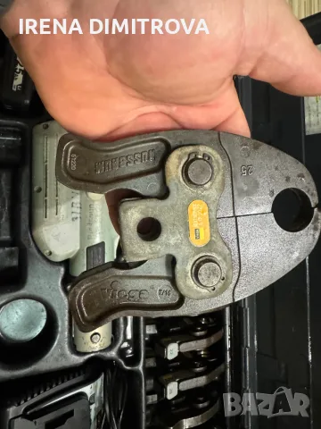 Viega press machine , снимка 6 - Куфари с инструменти - 56137025