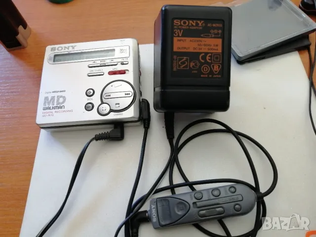SONY MiniDisk MZ-R70, снимка 12 - Аудиосистеми - 50187422