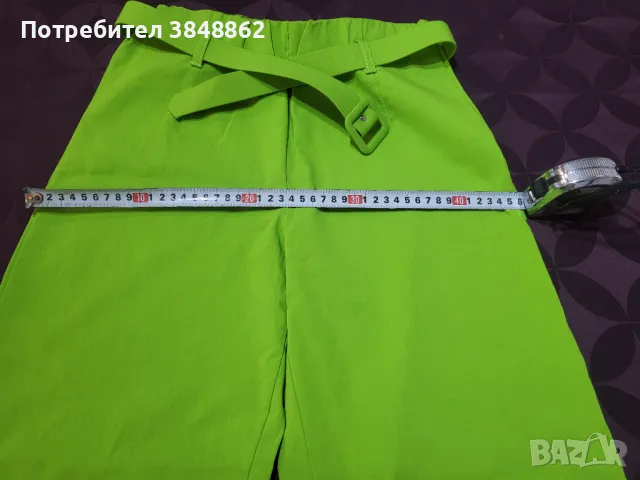 Зелен панталон , снимка 6 - Панталони - 47617841