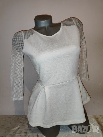 Елегантна блуза Tally weijl р-р S, снимка 3 - Корсети, бюстиета, топове - 41344450