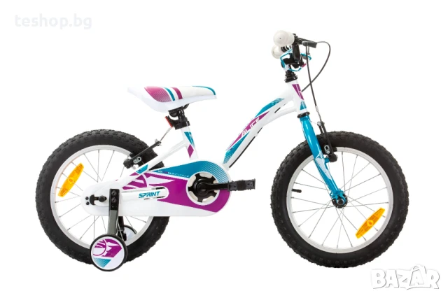 Детски велосипед HARDTAIL с помощни колела ALICE 16 1 SP в два цвята, снимка 2 - Детски велосипеди, триколки и коли - 50470753
