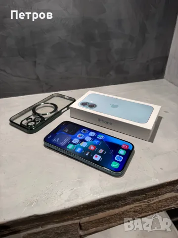 КАТО ЧИСТО НОВ Iphone 16, 98% батерия Teal, снимка 7 - Apple iPhone - 56201650