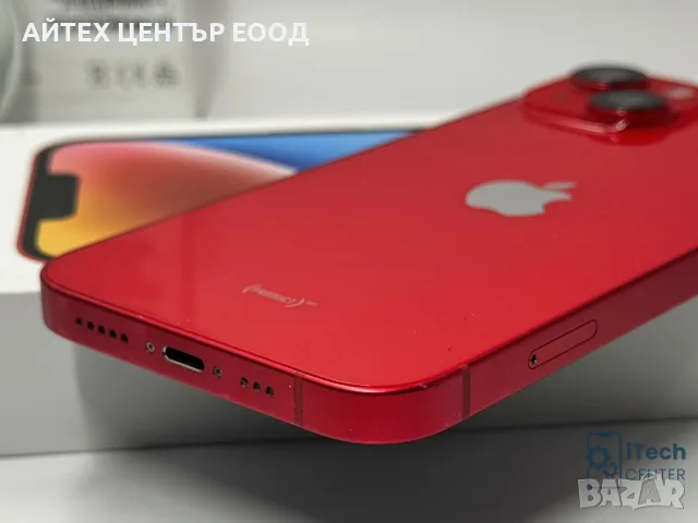 iPhone 14, 128GB, Product Red, 100% батерия, ОТЛИЧЕН, ГАРАНЦИЯ!, снимка 8 - Apple iPhone - 55960325