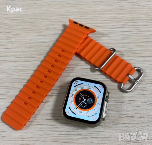 Смарт часовник Ultra C800 smart watch с допълнителни каишки, снимка 6 - Смарт гривни - 41553386