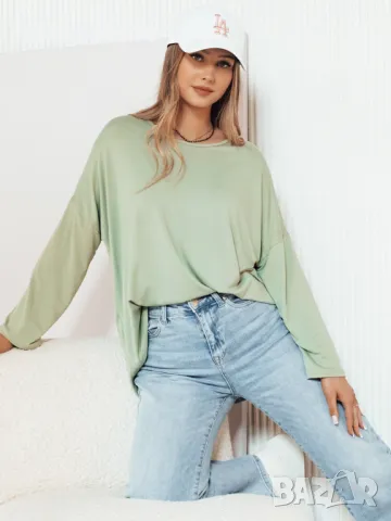 Дамска блуза BAFINA, 4цвята , снимка 4 - Блузи с дълъг ръкав и пуловери - 47370152