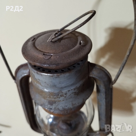 стар работещ фенер , снимка 3 - Антикварни и старинни предмети - 52488325