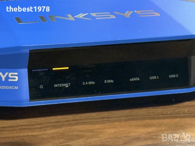 Рутер Linksys WRT 3200ACM Dual-band, снимка 7 - Рутери - 53385234