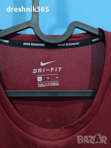 NIKE Dri-Fit Блуза Мъжка Л/XL, снимка 3 - Блузи с дълъг ръкав и пуловери - 42390893