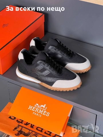 Hermes Мъжки Маратонки👟Мъжки Спортни Обувки Хермес - Налични Различни Цветове Код SK210, снимка 5 - Маратонки - 52591432