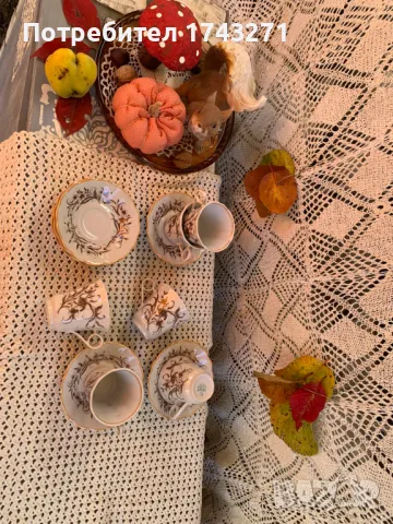 Сервиз за кафе произведен в СССР., снимка 4 - Сервизи - 48013332