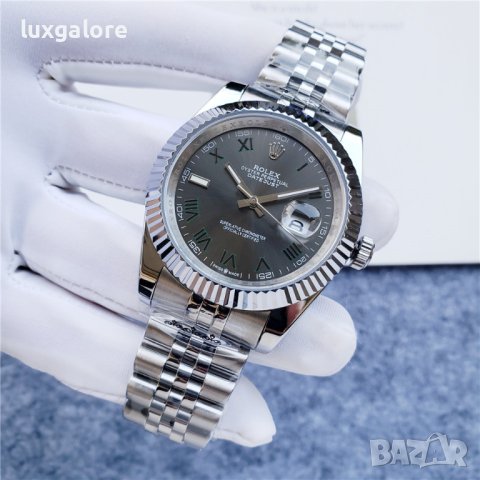 Мъжки часовник Rolex Datejust Wimbledon с автоматичен механизъм, снимка 3 - Мъжки - 42026329