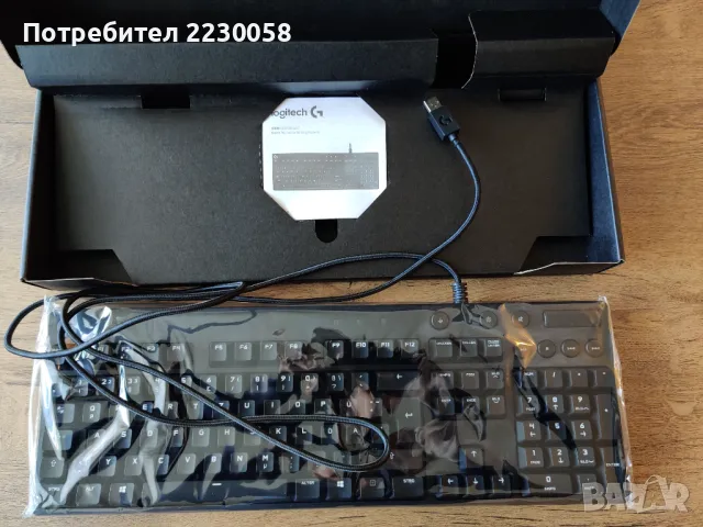 Механична клавиатура Logitech G610 Orion Brown, снимка 5 - Клавиатури и мишки - 49019055