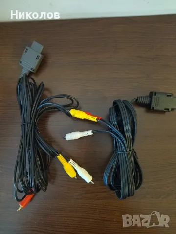 Продавам оригинален AV кабел за телевизор Nintendo SNES,Gamecube,N64