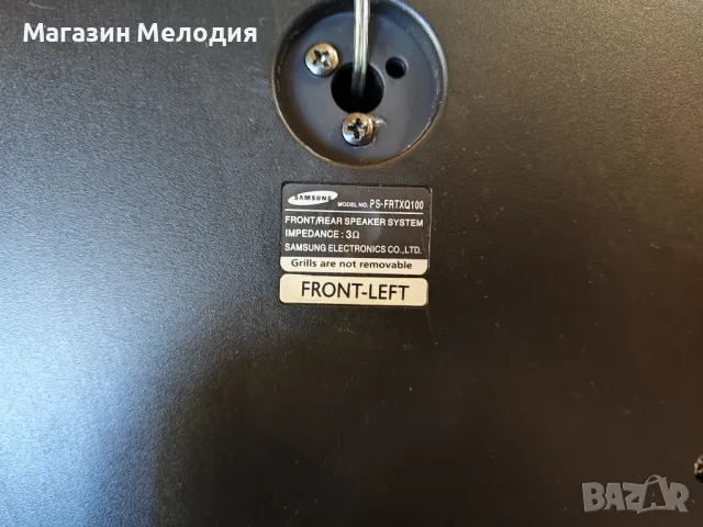 Фронтални тонколони от домшно кино Samsung / Front Speaker Samsung PS-FRTXQ100  В отлично техническо, снимка 8 - Тонколони - 50007284
