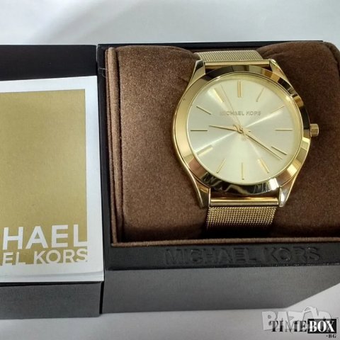 Michael Kors MK3282 Slim Runway. Нов дамски часовник, снимка 4 - Дамски - 38820517