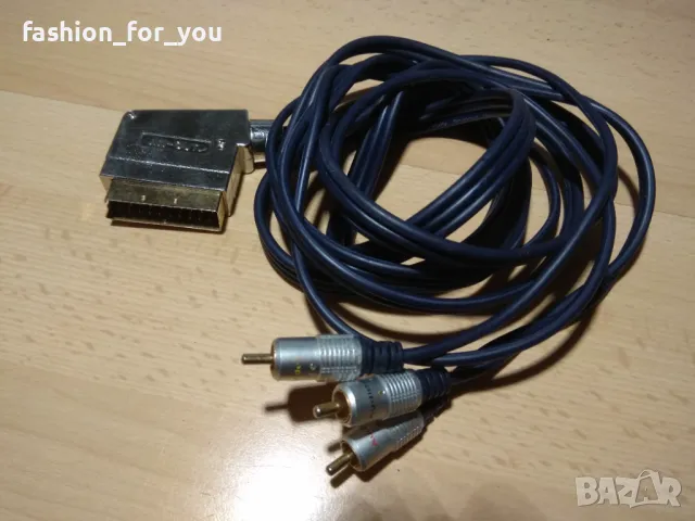 Кабел SCART към RCA, снимка 1