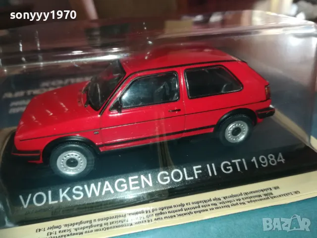 VW GOLF 2 1/43 МЕТАЛНА КОЛА ЗА КОЛЕКЦИЯ 2510241821, снимка 9 - Колекции - 47719514