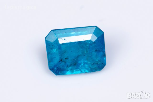 Син апатит 0.80ct октагон шлифовка, снимка 2 - Други - 41734651