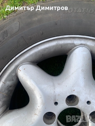 Продавам гуми с алуминиеви джанти., снимка 4 - Гуми и джанти - 53742494