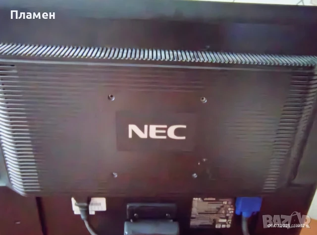 Продавам монитор NEC LCD22WV , снимка 5 - Монитори - 50974126