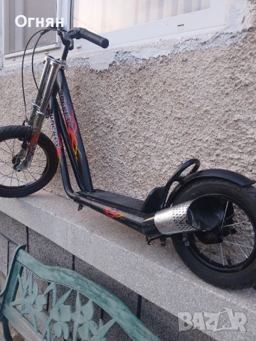 Тротинетка за деца и възрастни до 110 кг., снимка 3 - Ролери, кънки - 51122502