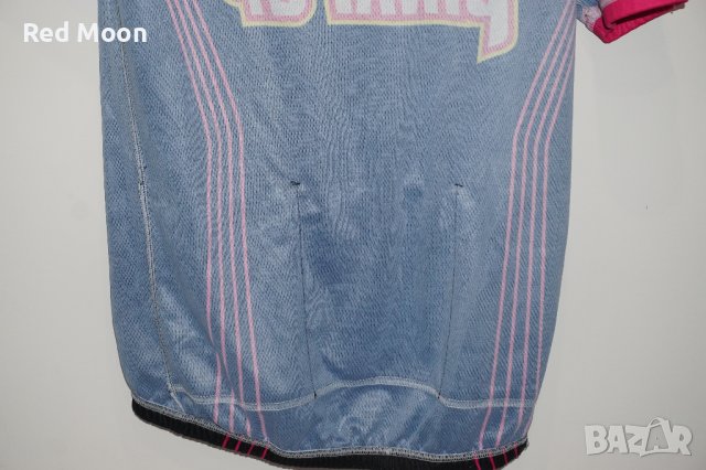 Дамска колоездачна тениска Jersey Bonfanti Pink Pop Размер S Made in Italy, снимка 14 - Спортна екипировка - 41889978