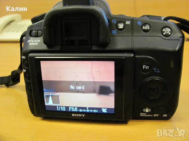 Фотоапарат Sony a300, снимка 2 - Фотоапарати - 55747213