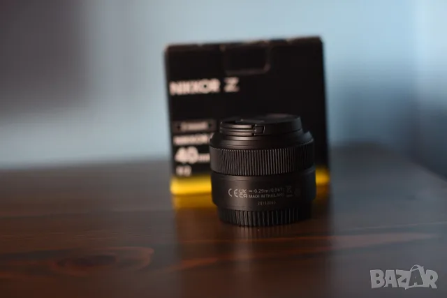 Обектив Nikon NIKKOR Z 40mm f/2 - нов, снимка 2 - Обективи и филтри - 55939739