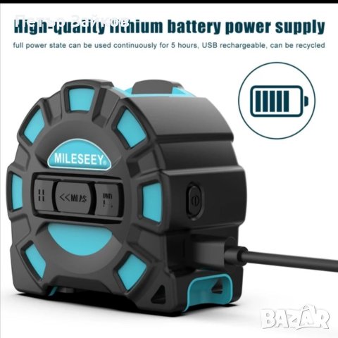 Лазерна рулетка Mileseey DT11, снимка 2 - Друга електроника - 40569253