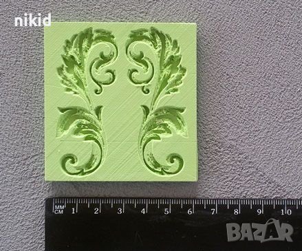 съеденени елементи орнамент орнаменти силиконов молд форма