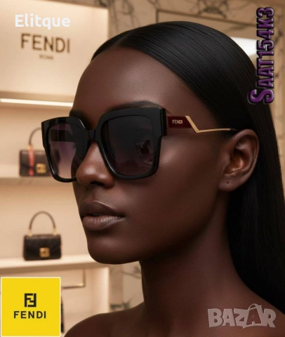 очила с калъф fendi , снимка 4 - Слънчеви и диоптрични очила - 52612403