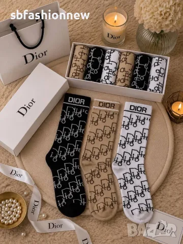 Fendi 💖 Dior 💖 Chanel и др модели чорапи , снимка 7 - Дамски чорапи - 55758528