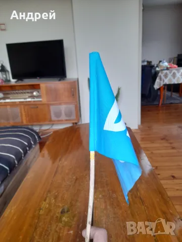 Старо знаменце СДС, снимка 4 - Други ценни предмети - 48427026